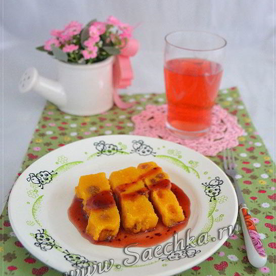 Рецепт тыквенной запеканки