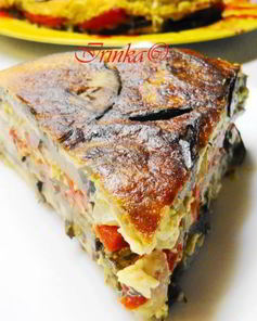 Запеканка из баклажанов диетическая в мультиварке