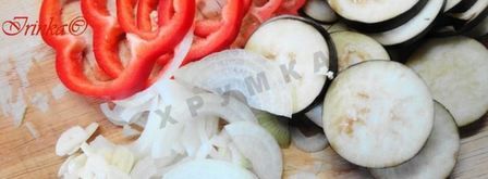 запеканка из баклажанов диетическая в мультиварке. Шаг 2