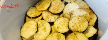 запеканка из баклажанов диетическая в мультиварке. Шаг 5