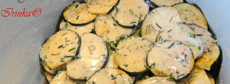 запеканка из баклажанов диетическая в мультиварке. Шаг 6