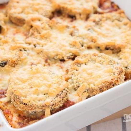 Рецепт запеканки из баклажанов с сыром и фаршем