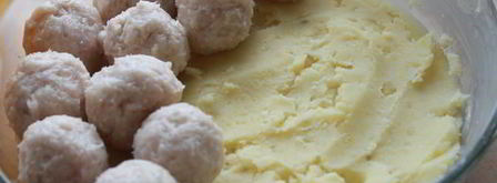 запеканка из фрикаделек в молочном соусе. Шаг 4