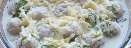 запеканка из фрикаделек в молочном соусе. Шаг 7