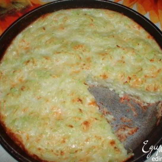 Рецепт запеканки из кабачков с фетаксой и курицей