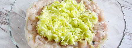 запеканка из кабачков с курицей. Шаг 12