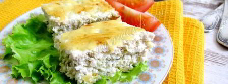 запеканка из кабачков с курицей. Шаг 18