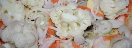 запеканка из летних овощей с очень вкусной заливкой. Шаг 3