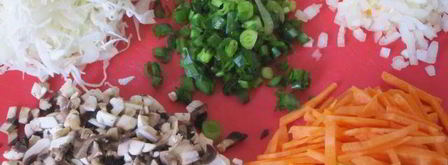 запеканка из рисового микса с овощами. Шаг 3