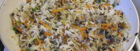 запеканка из рисового микса с овощами. Шаг 9