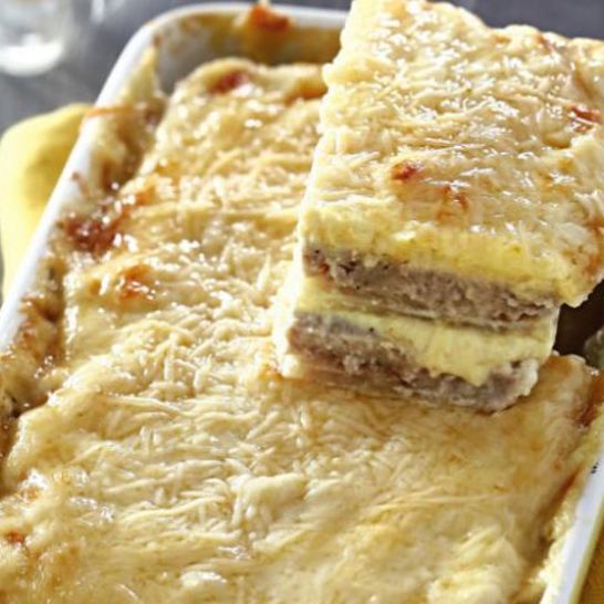 Рецепт запеканки из свинины с сельдереем