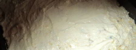 запеканка из творога и кукурузных хлопьев с курагой. Шаг 3