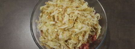 запеканка картофельные розочки. Шаг 3