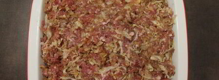 запеканка картофельные розочки. Шаг 6