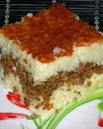 Запеканка рисовая с мясом