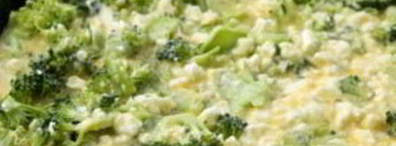 запеканка с брокколи, и сыром, и грибами. Шаг 5