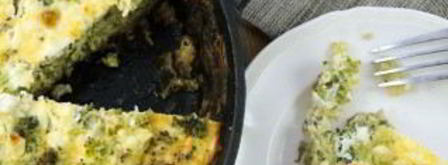 запеканка с брокколи, и сыром, и грибами. Шаг 6