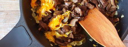 запеканка с грибами в духовке. Шаг 4