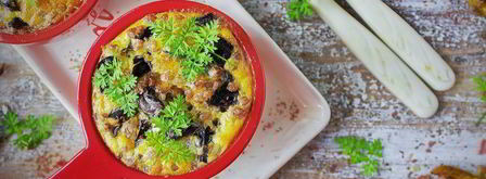 запеканка с грибами в духовке. Шаг 7