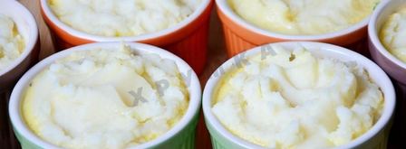 запеканка с семгой и картофельным пюре. Шаг 9