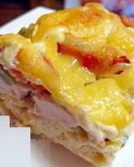 Запеканка со спагетти