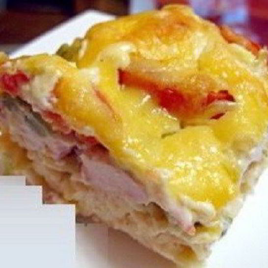 Рецепт запеканки со спагетти