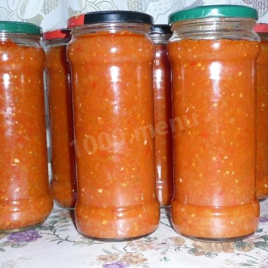 Рецепт аджики армянской