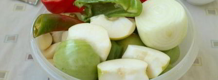 аджика из зеленых помидоров. Шаг 4