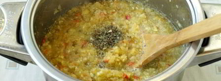 аджика из зеленых помидоров. Шаг 7