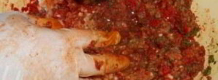 аджика с орехами. Шаг 4