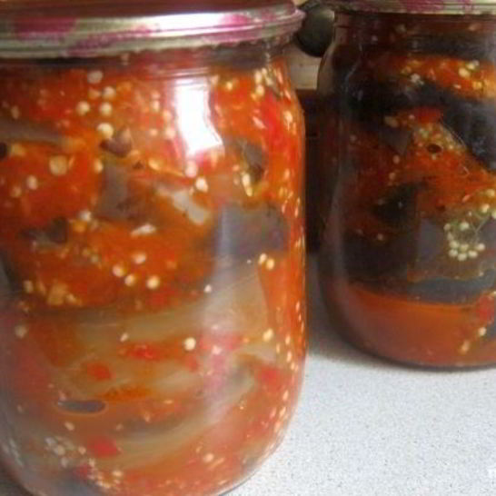 Рецепт баклажанов на зиму тещин язык