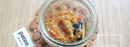 баклажаны с перцем болгарским на зиму. Шаг 11