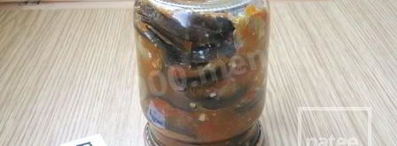 баклажаны с перцем болгарским на зиму. Шаг 14