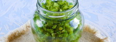 чесночные стрелки на зиму. Шаг 5