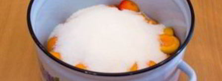 абрикосовый джем с миндальными лепестками. Шаг 3