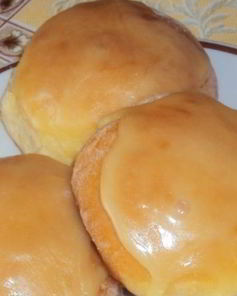 Булочки с джемом из дрожжевого теста