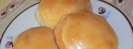 булочки с джемом из дрожжевого теста. Шаг 6