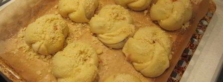 булочки-узелки с джемом. Шаг 8