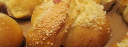 булочки-узелки с джемом. Шаг 9