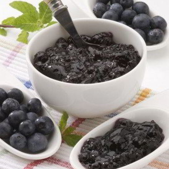 Рецепт быстрого черничного джема