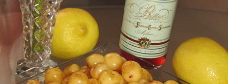 джем из черешни и персиков с лепестками роз. Шаг 3