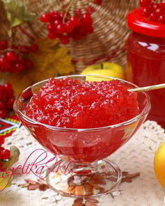 Джем из яблок и калины