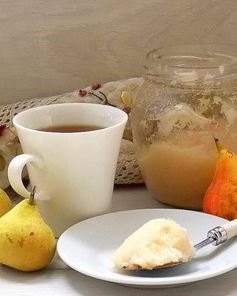 Грушевый взбитый джем