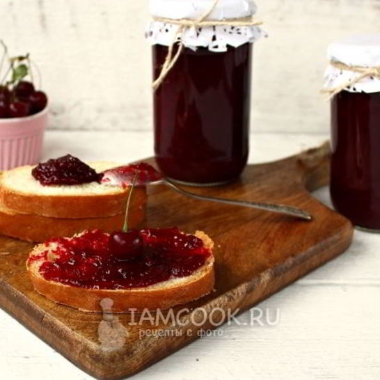 Рецепт густого джема из вишни