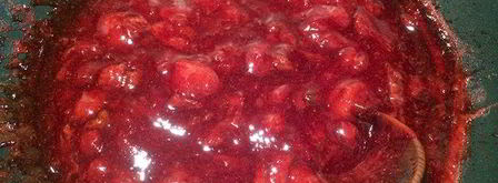 клубничный джем с базиликом и кедровыми орешками. Шаг 5