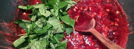 клубничный джем с базиликом и кедровыми орешками. Шаг 7