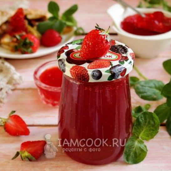 Рецепт клубничного джема с пектином