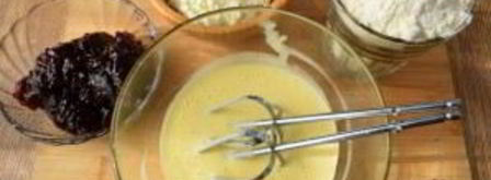 кростата с творогом и джемом. Шаг 2