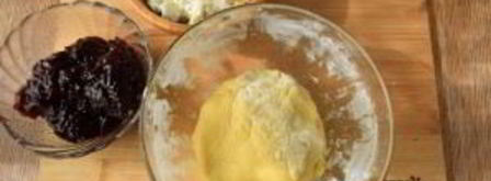 кростата с творогом и джемом. Шаг 3