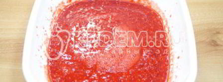 малиновый джем без косточек. Шаг 3